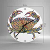 Wanduhr - Rund - Glasuhr - Lebensmittel Abbildung Natur Produktbild-Vorschau 3