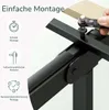 Detailaufnahme der Montage – einfache Befestigung der Latten mit Schnellverschluss.
 Produktbild-Vorschau