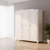 Calosso - Kleiderschrank 3-türig, 150x56 cm Weiß, Garderobe Produktbild-Vorschau 2