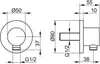 KEUCO 59547290001 Schlauchanschluss IXMO 59547, Produktbild-Vorschau 2