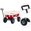 vidaXL Chariot à main 150 kg rouge Voir les images du produit 2