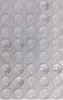 A grid of transparent silicone pads. Produktbild-Vorschau