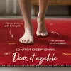 carpetfine Tapis de laine Gabbeh Uni Rouge 60x90 cm | Tapis Voir les images du produit 4