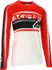 Acerbis MX Linear Lugo Motocross Jersey, weiß/rot, L Produktbild-Vorschau 1