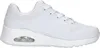 A single white sneaker shown from the side. Voir les images du produit