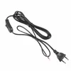 Netzkabel 3 m Eurostecker + Schalter 300 SW C7 schwarz Produktbild-Vorschau 1