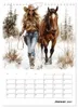 Herzenspferde (Wandkalender 2027 DIN A4 hoch), CALVENDO Produktbild-Vorschau 4