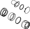 An exploded view diagram of plumbing components. Produktbild-Vorschau