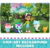 Gabby's Dollhouse GDH FGR Friends Figure Pack Camping GML, Náhled obrázku produktu 9
