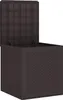 vidaXL Aufbewahrungsbox Braun 55 x 53 x 57 cm Polypropylen Produktbild-Vorschau 2