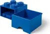 LEGO Schubladenbox STORAGE BRICK DRAWER 4 1 Schub blau Produktbild-Vorschau 11