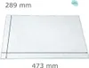 Kühlschrank Einlegeboden - Strukturglas Kathedral 4 mm - Produktbild-Vorschau 1