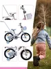 Kinderfahrrad - 16 Zoll - Hellrosa - für 4-6 Jahre - mit Produktbild-Vorschau 3