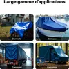 Wiltec Bâche de camion 3 x 2 m 240 g/m² Bleue Polyester PE Voir les images du produit 7