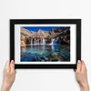 Bild 30x20 MDF-Rahmen, Wandkunst Wasserfall in den Bergen Produktbild-Vorschau 3