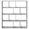 vidaXL Knihovna betonová šedá 132x29x141,5 cm materiál na Náhled obrázku produktu 5