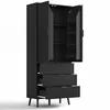 Mobiletto da cucina Flieks con 2 ante e 3 cassetti Anteprima dell’immagine prodotto 12