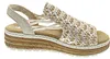 Rieker Damen Keil-Sandaletten Beige Voir les images du produit 45