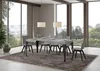 Ausziehbarer Tisch 80x120/204 cm Paxon Cemento Anthrazit Produktbild-Vorschau 3