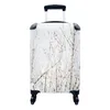 MuchoWow® Koffer Handgepäck Trolley Rollkoffer Kleine Produktbild-Vorschau 1
