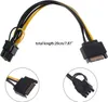 SATA 15Pin auf 8Pin (6+2) PCI-Express Power Adapter Produktbild-Vorschau 1