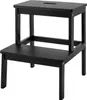 Bambusowy taboret ze schodkiem KROK, wys. 46 cm Podgląd zdjęcia produktu 1