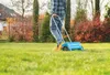 Rozmetadlo travního osiva, hnojiv a hnojiv na kolečkách Náhled obrázku produktu 2