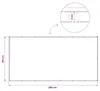 Balkon Sichtschutz 150 x 300 cm Stoff mit Produktbild-Vorschau 6