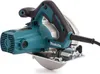 A close-up studio shot of a Makita HS7611 hand circular saw against a white background. Produktbild-Vorschau