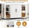 okwish Ausziehbare Kücheninsel Küchenschrank mit Steckdosen Produktbild-Vorschau 6