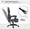 Vinsetto Chaise de bureau fauteuil gaming hauteur réglable Voir les images du produit 4