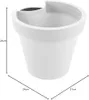 Vaso da fiori per tubo dell'acqua piovana - bianco - vaso Anteprima dell’immagine prodotto 10