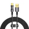 Baseus Ladekabel USB-Kabel - USB Typ C 100W 2m Schwarz Produktbild-Vorschau 1