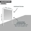 Windhager Insektenschutzrollo BASIC, Alu, dunkelgrau, Produktbild-Vorschau 2
