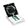 The image shows the internal components of a digital thermostat, with the cover open. Podgląd zdjęcia produktu