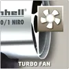 Einhell Heißluftgebläse 10 kW, 30 W Silber HGG 110/1 Niro Anteprima dell’immagine prodotto 2