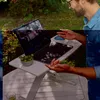 LEITZ Sitz-Steh Workstation Ergo Cosy hellgrau Produktbild-Vorschau 11