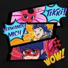 Spreadshirt Miraculous Tikki Verwandle Mich Spruch Kinder Produktbild-Vorschau 2