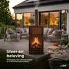 ASH – Forno – 2-in-1 – Pizzaofen / Außenkamin – Cortenstahl Produktbild-Vorschau 1