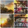 Bild auf Leinwand - Leinwandbild - Bikes Kanal Amsterdam Produktbild-Vorschau 8