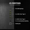 Corsair CC-9011283-WW, Midi Tower, PC, Aluminium, Czarny, Podgląd zdjęcia produktu 9