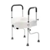 Toilettensitzheber Toilettensitzerhöhung mit Armlehnen Produktbild-Vorschau 4