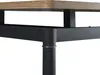 Jídelní stůl 'Hemnes' pro 4 osoby 100 x 60 cm ocelové nohy Náhled obrázku produktu 8