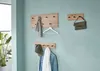 HAKU Wandgarderobe Eiche hell, schwarz - MDF, Metall, Produktbild-Vorschau 10