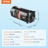 Silnik pompy basenowej VEVOR 1,5 KM, rama 56J, 115 V (13,6 Podgląd zdjęcia produktu 7