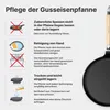 Pfannkuchenpfanne 24 cm Crêpes - Bratpfanne aus Gusseisen Produktbild-Vorschau 9