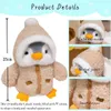 Plüsch Pinguin 25cm – Niedlicher Pinguin mit Fleece Jacke & Produktbild-Vorschau 7