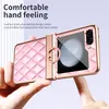 Pouzdro pro Samsung Galaxy Z Flip 5 galvanizované kožené Náhled obrázku produktu 5