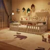 INONEFT Bodenbett 140x200 cm, Montessori Kinderbett mit Produktbild-Vorschau 7