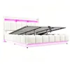 Lit coffre rembourré 180x200 cm avec rangement hydraulique, Voir les images du produit 12